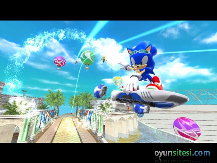 Sonic Free Riders - G�r�nt� 4